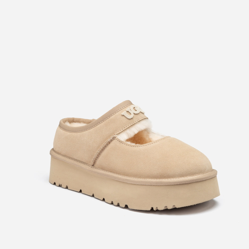 MARY JANE EMB LOGO PLATFORM OZWEAR UGG OB1000