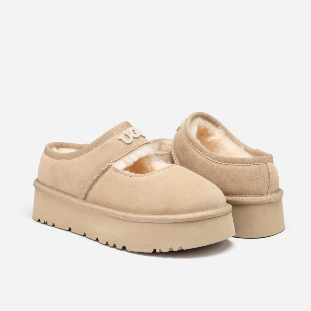 MARY JANE EMB LOGO PLATFORM OZWEAR UGG OB1000