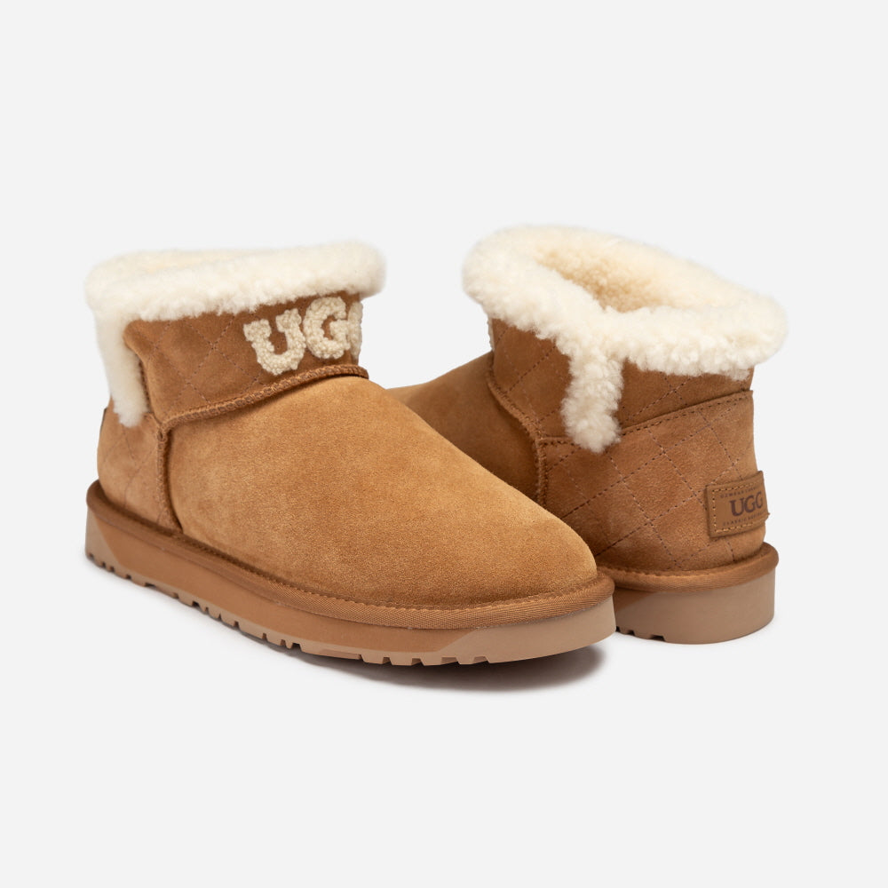BONDI MATELASSÉ SHEARLING ULTRA MINI BOOT OB915MU