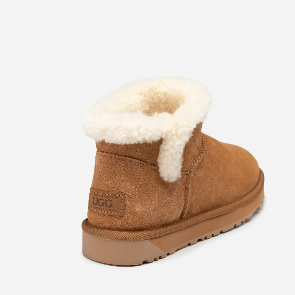 BONDI MATELASSÉ SHEARLING ULTRA MINI BOOT OB915MU