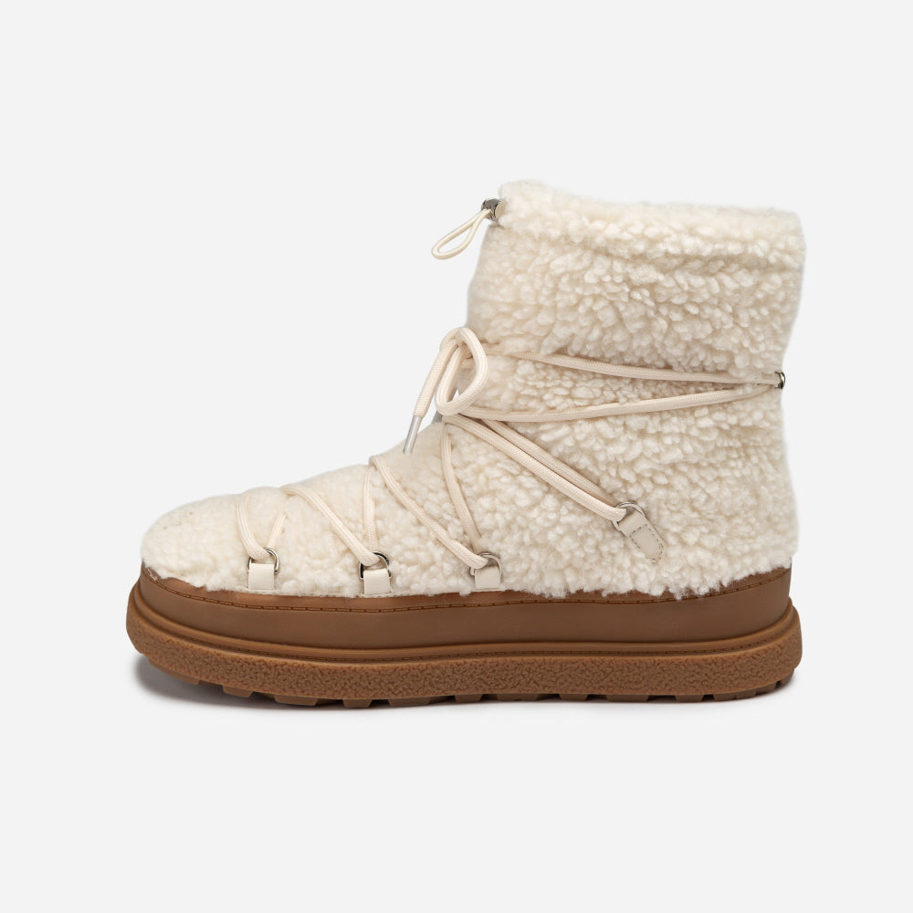 DOLORES SHEARLING LACE BOOT OZWEAR UGG OB979