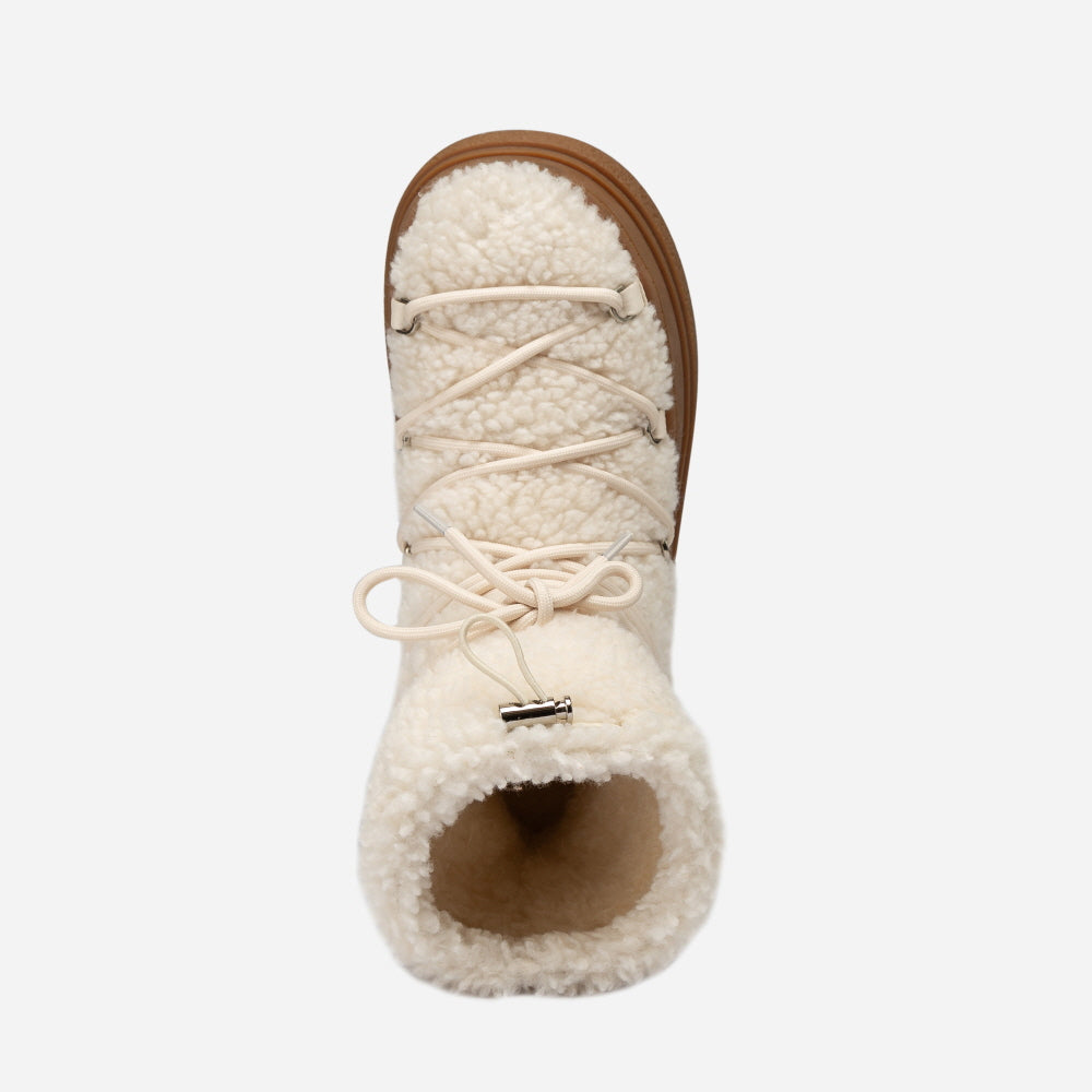 DOLORES SHEARLING LACE BOOT OZWEAR UGG OB979