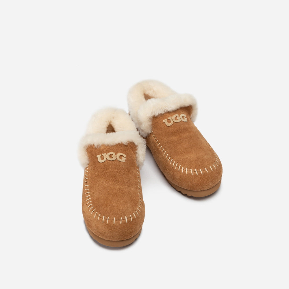 JOAN SHEARLING EMB LOGO LOAFER OZWEAR UGG OB1001