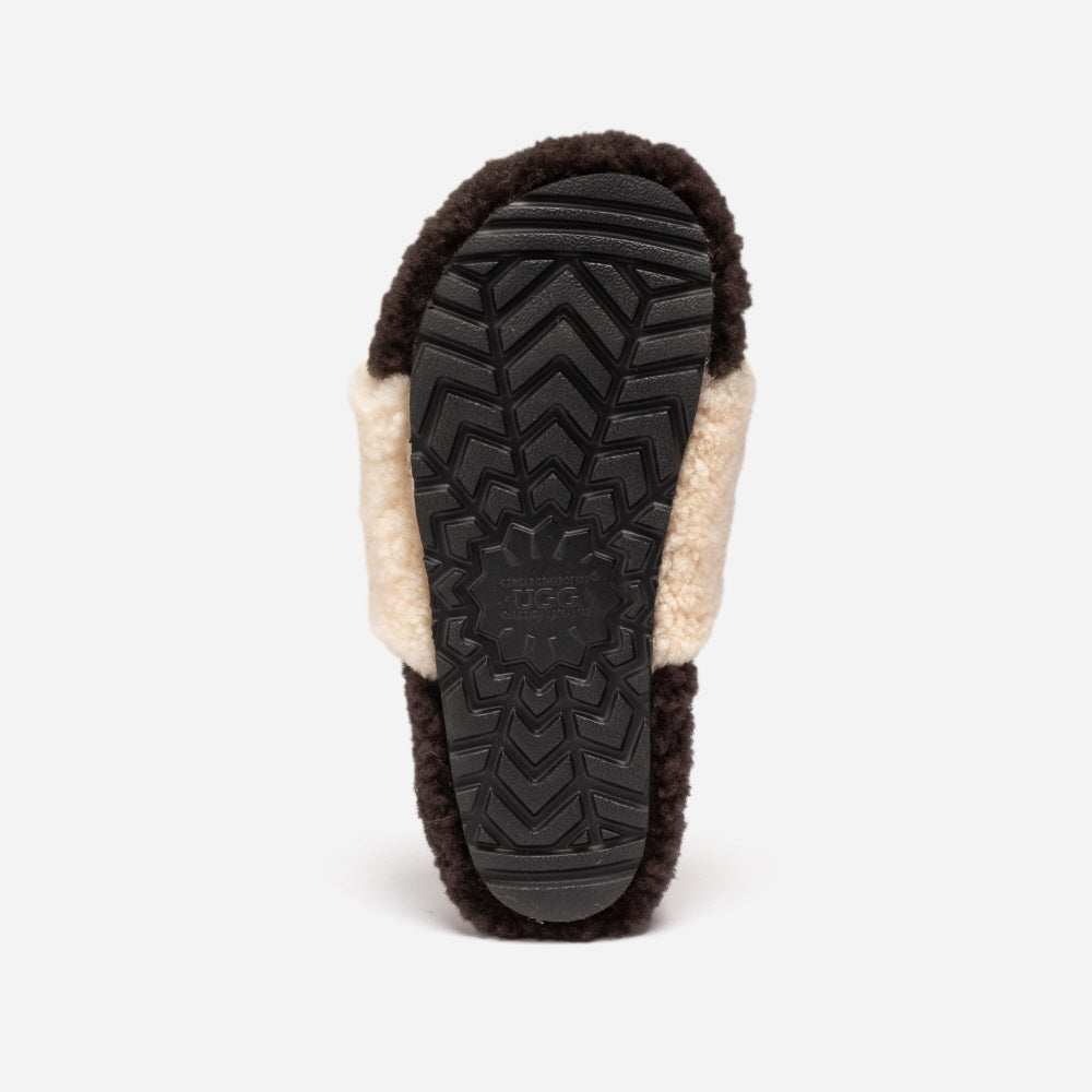 ACACIA SHEARLING LOGO SLIPPER OZWEAR UGG OB974