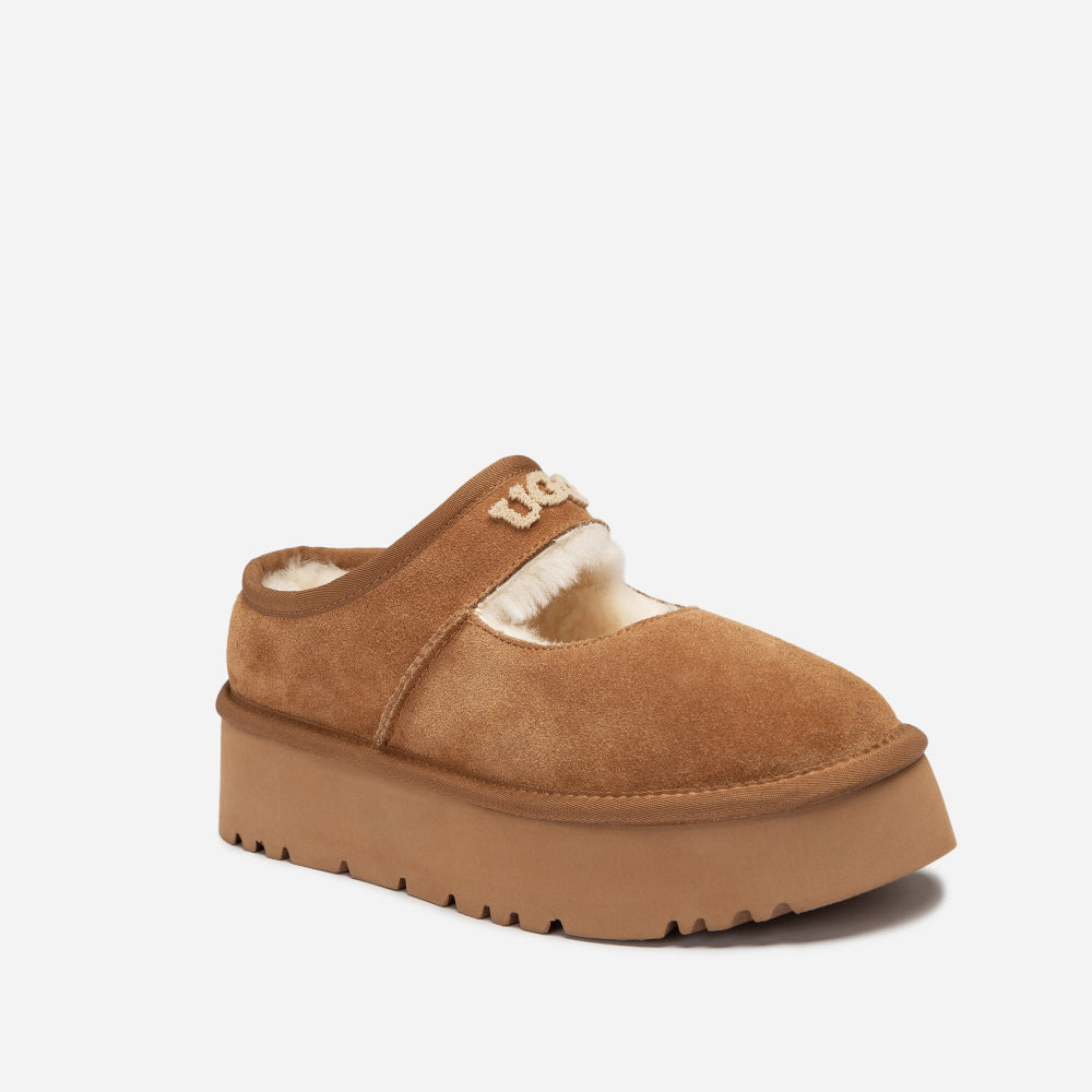 MARY JANE EMB LOGO PLATFORM OZWEAR UGG OB1000