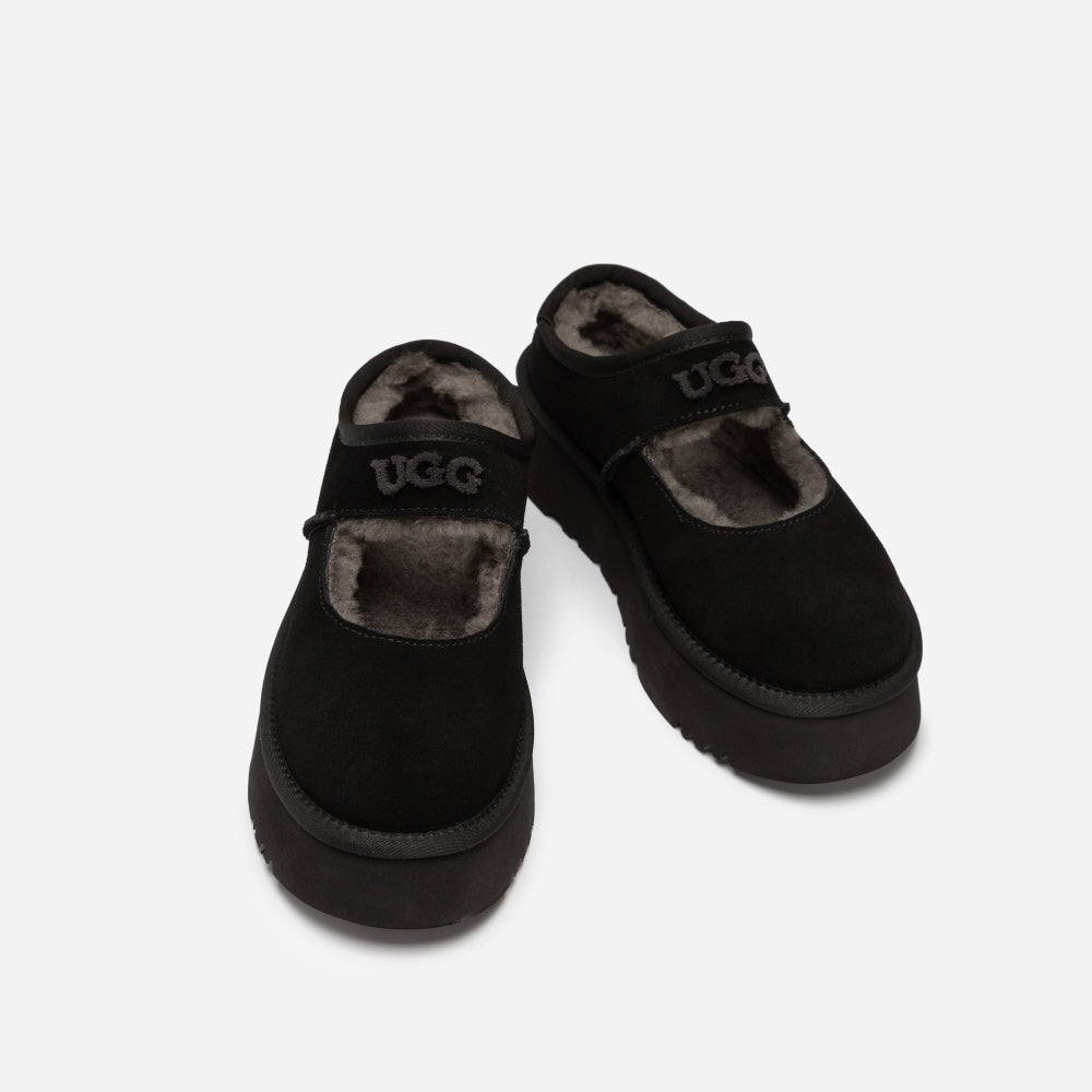MARY JANE EMB LOGO PLATFORM OZWEAR UGG OB1000