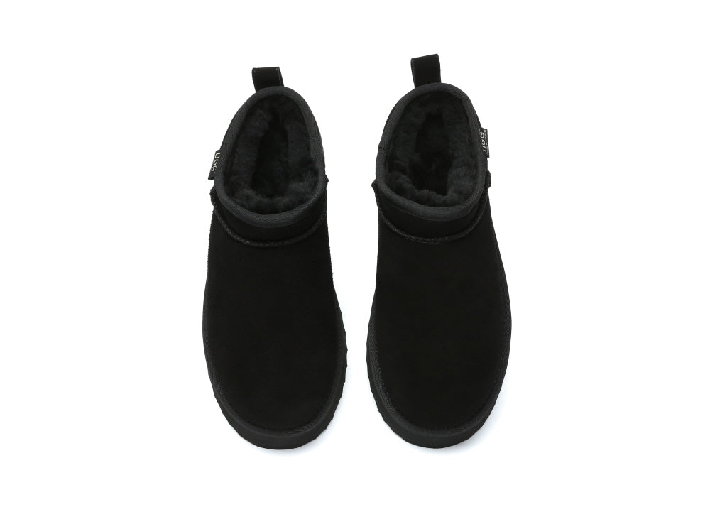 NANO CLASSIC PLATFORM ANKLE MINI BOOTS ASUGG AS3090