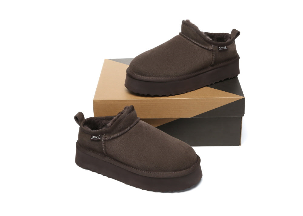 NANO CLASSIC PLATFORM ANKLE MINI BOOTS ASUGG AS3090