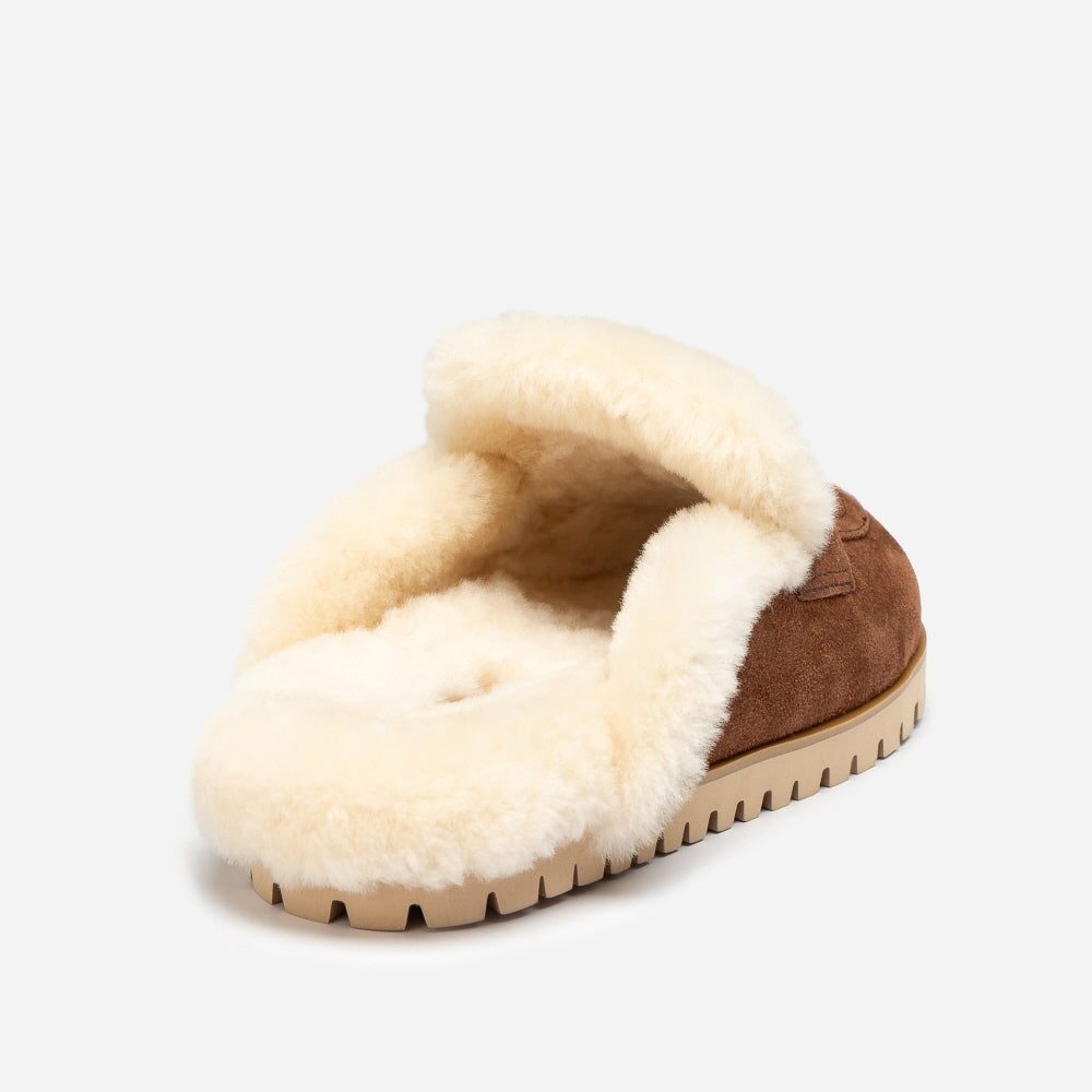 PRIYA KNIT LOGO SHEARLING SLIPPER OZWEAR UGG OB982