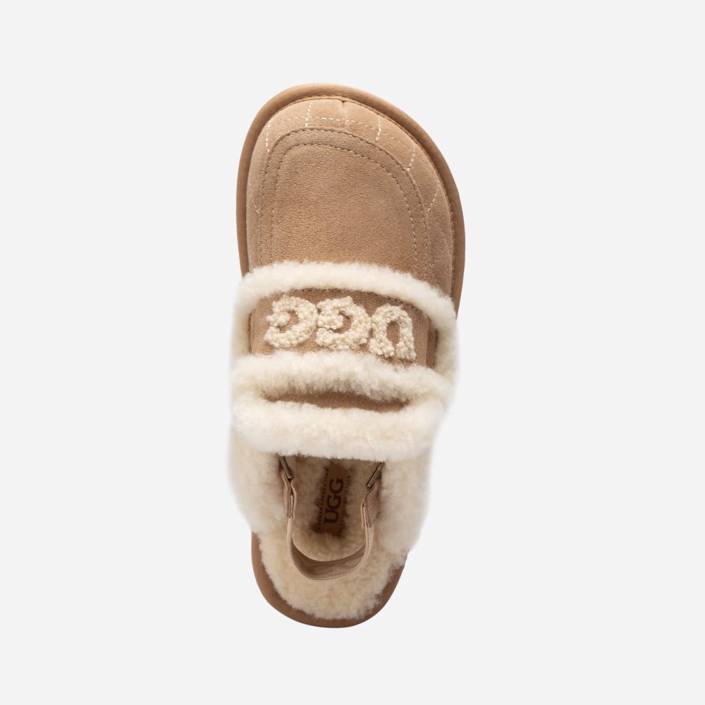 VIOLET MATELASSÉ SHEARLING SLIPPER(DETACHABLE FEATURE) OZWEAR UGG OB938MD