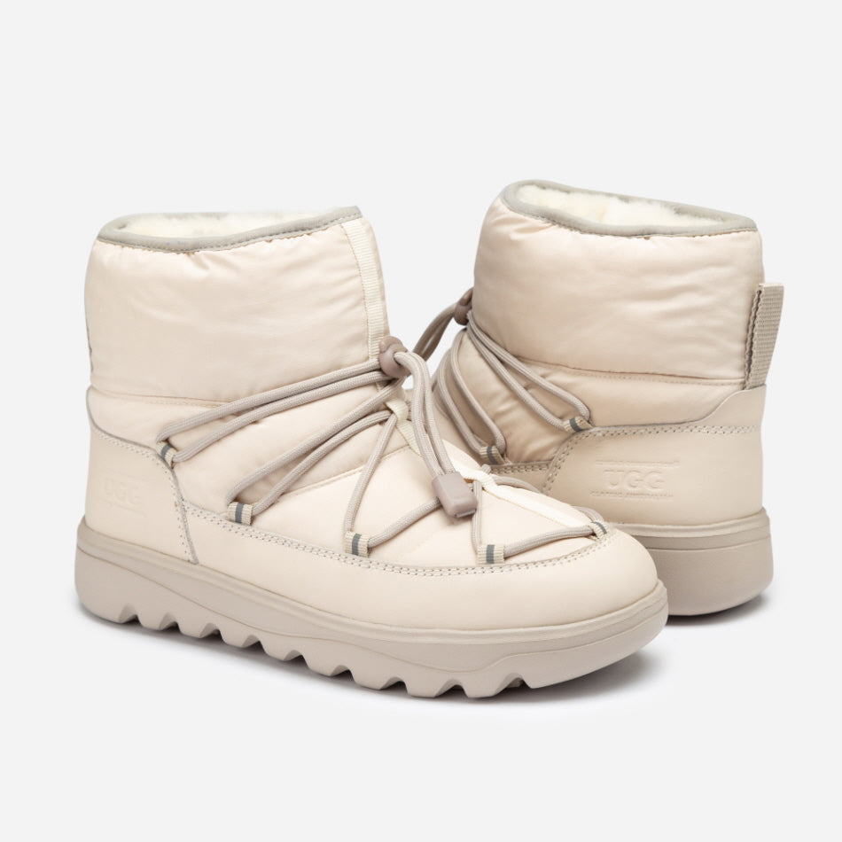 DOWN LACE-UP SNOW BOOTS OZWEAR UGG OB1010