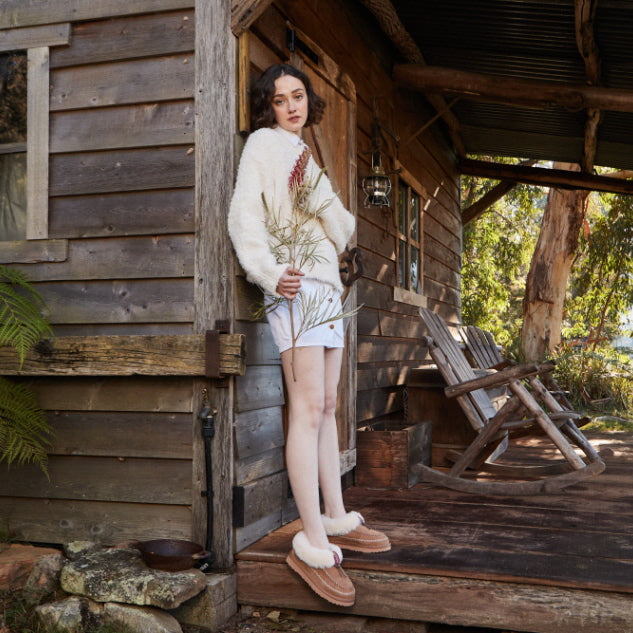 LETITIA SLIP-ON (REPLACEABLE DECORATION) OZWEAR UGG OB1004