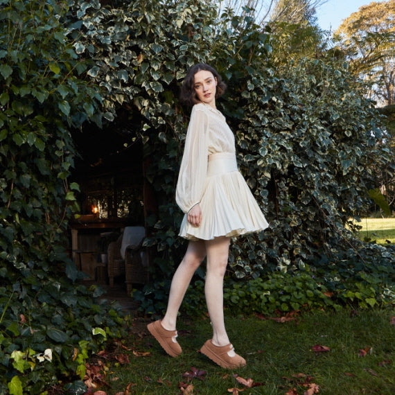 MARY JANE EMB LOGO PLATFORM OZWEAR UGG OB1000
