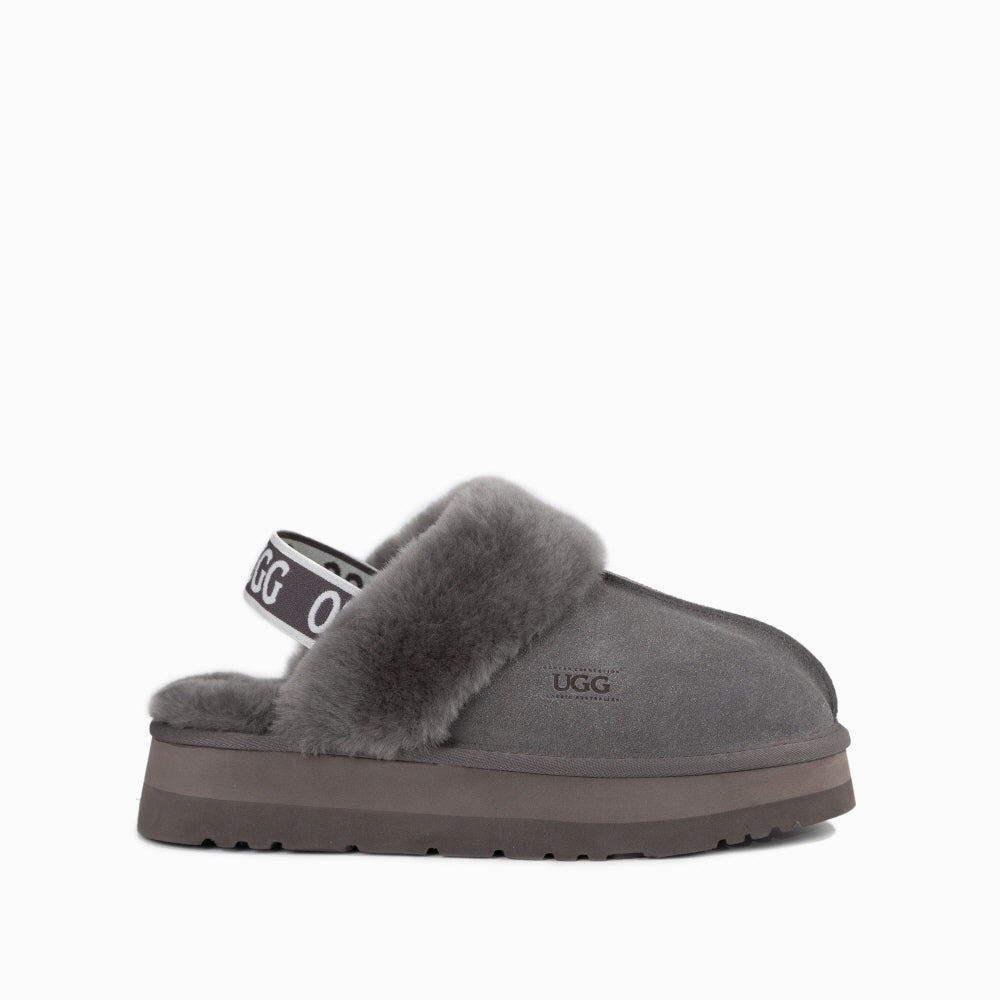 PLATFORM SLIPPER(ELASTIC BACKSTRAP) OZWEAR UGG