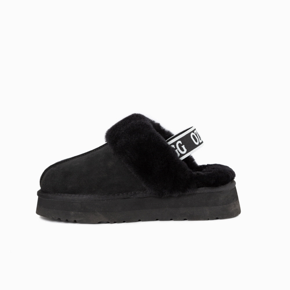 PLATFORM SLIPPER(ELASTIC BACKSTRAP) OZWEAR UGG