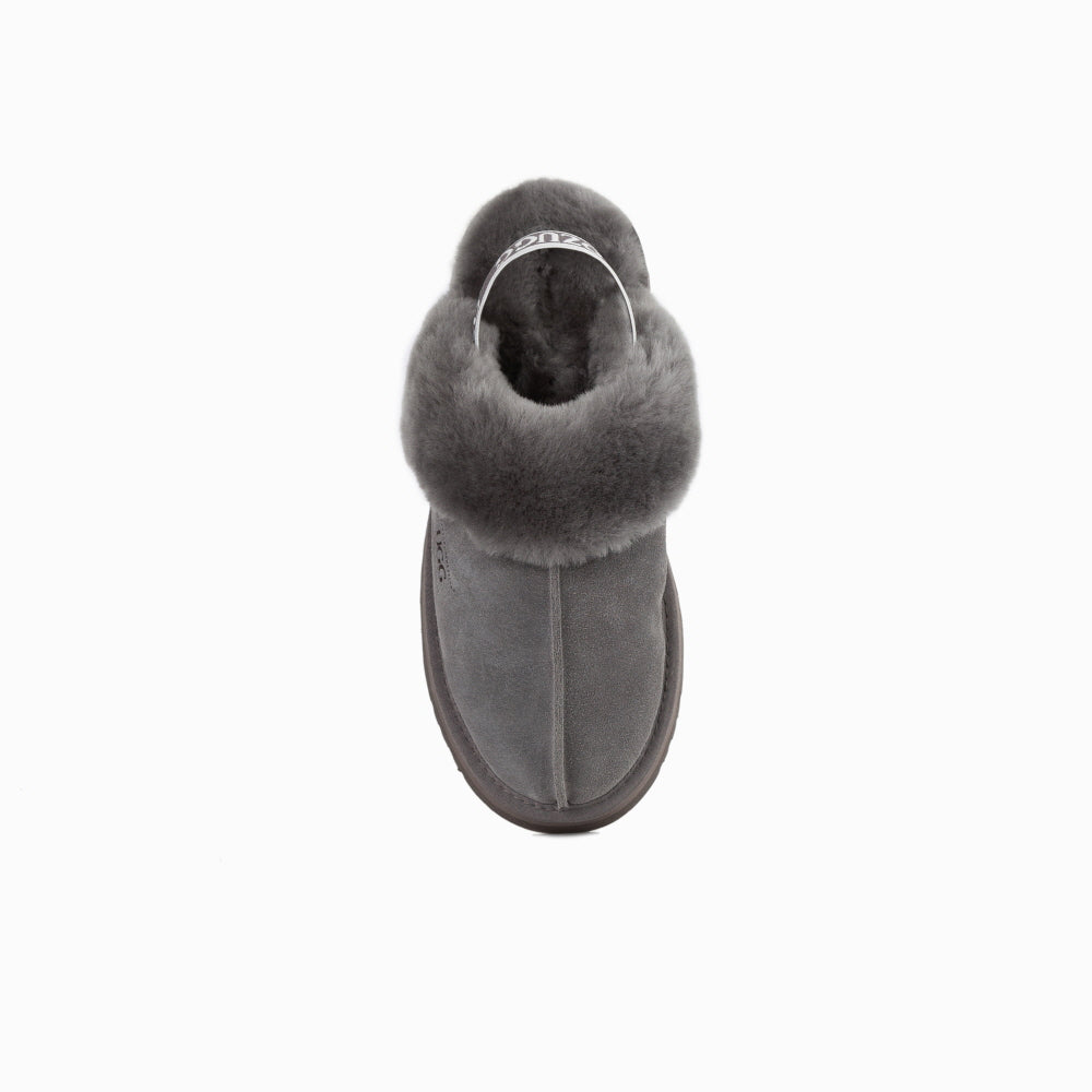 PLATFORM SLIPPER(ELASTIC BACKSTRAP) OZWEAR UGG