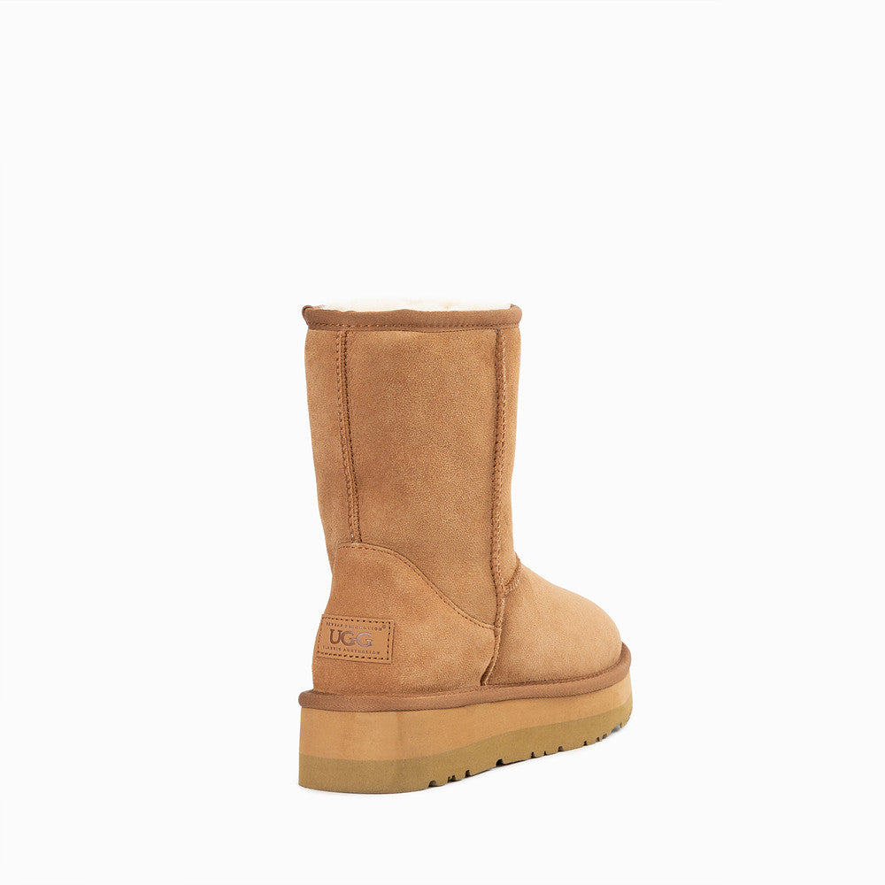 CLASSIC SHORT PLATFORM BOOTS(4CM) OZWEAR UGG