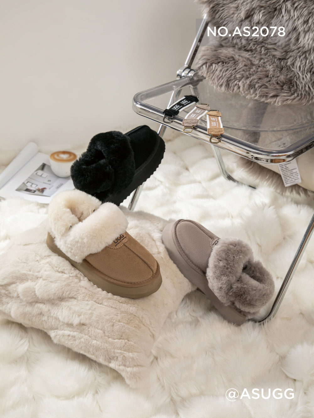 FULLA PLATFORM SLIPPERS ASUGG