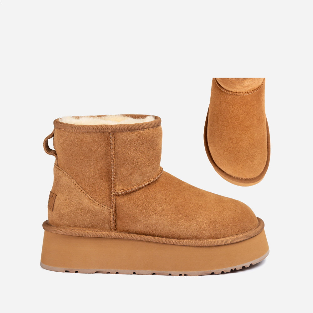 CLASSIC MINI PLATFORM WILD COZY BOOTS OZWEAR UGG