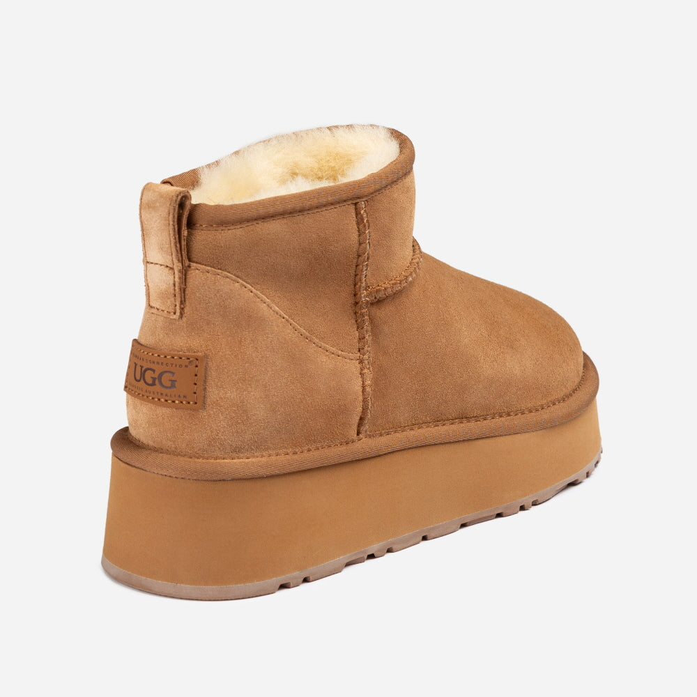 CLASSIC ULTRA PLATFORM WILD COZY BOOTS OZWEAR UGG
