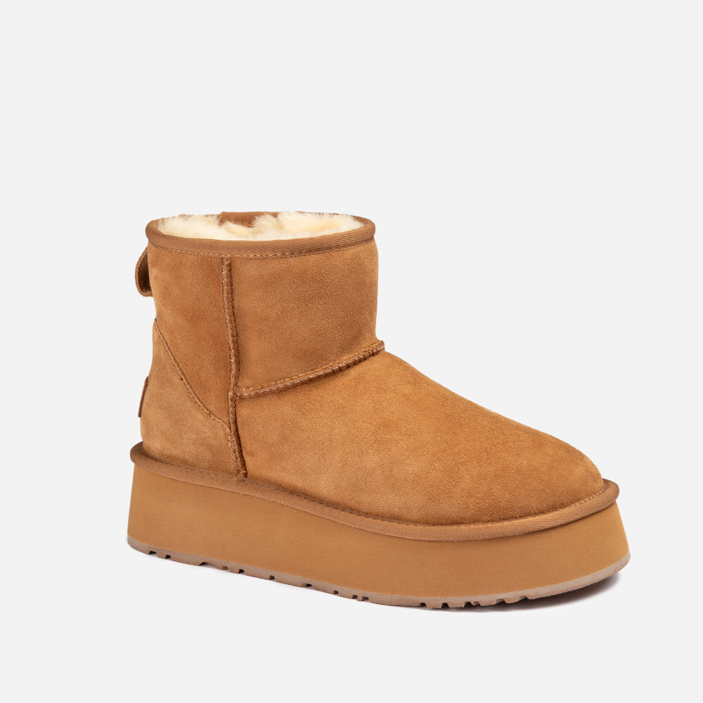 CLASSIC MINI PLATFORM WILD COZY BOOTS OZWEAR UGG