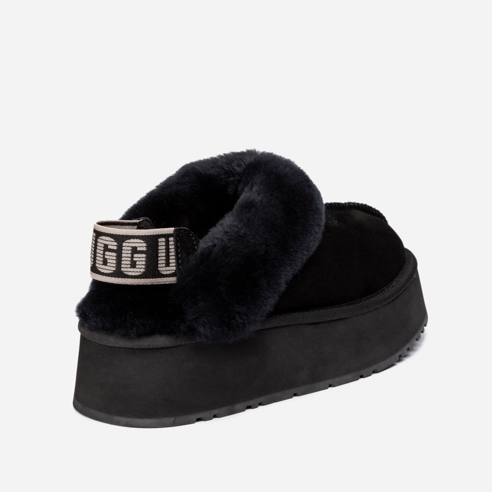 COQUETTE PLATFORM SLIPPER (ELASTIC LOGO & WOOL STRAP) OZWEAR UGG OB114CPD