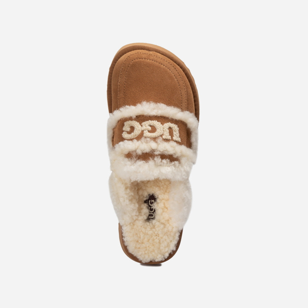 VIOLET SHEARLING PLATFORM SLIPPER OZWEAR UGG