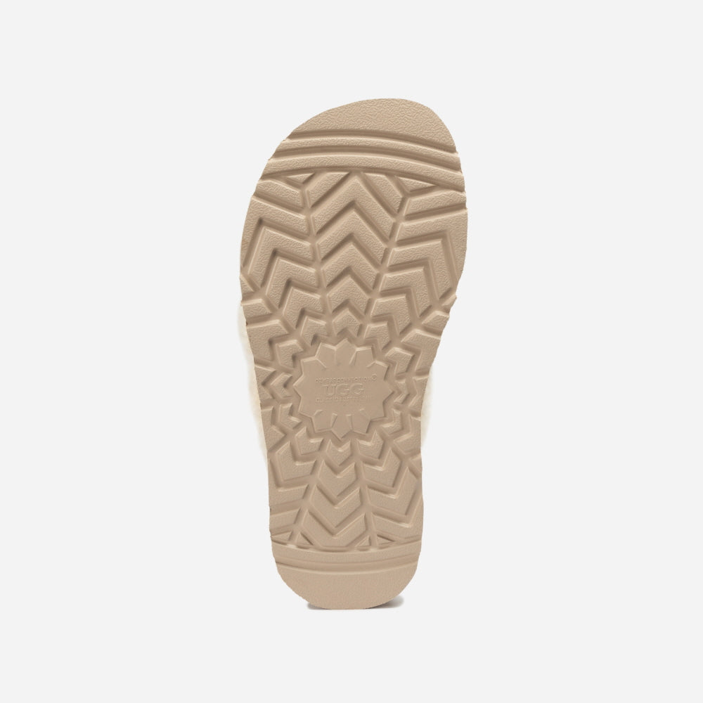 VIOLET SHEARLING PLATFORM SLIPPER OZWEAR UGG