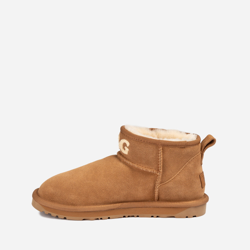 CLASSIC KNIT LOG ULTRA MINI BOOTS OZWEAR UGG OB658L