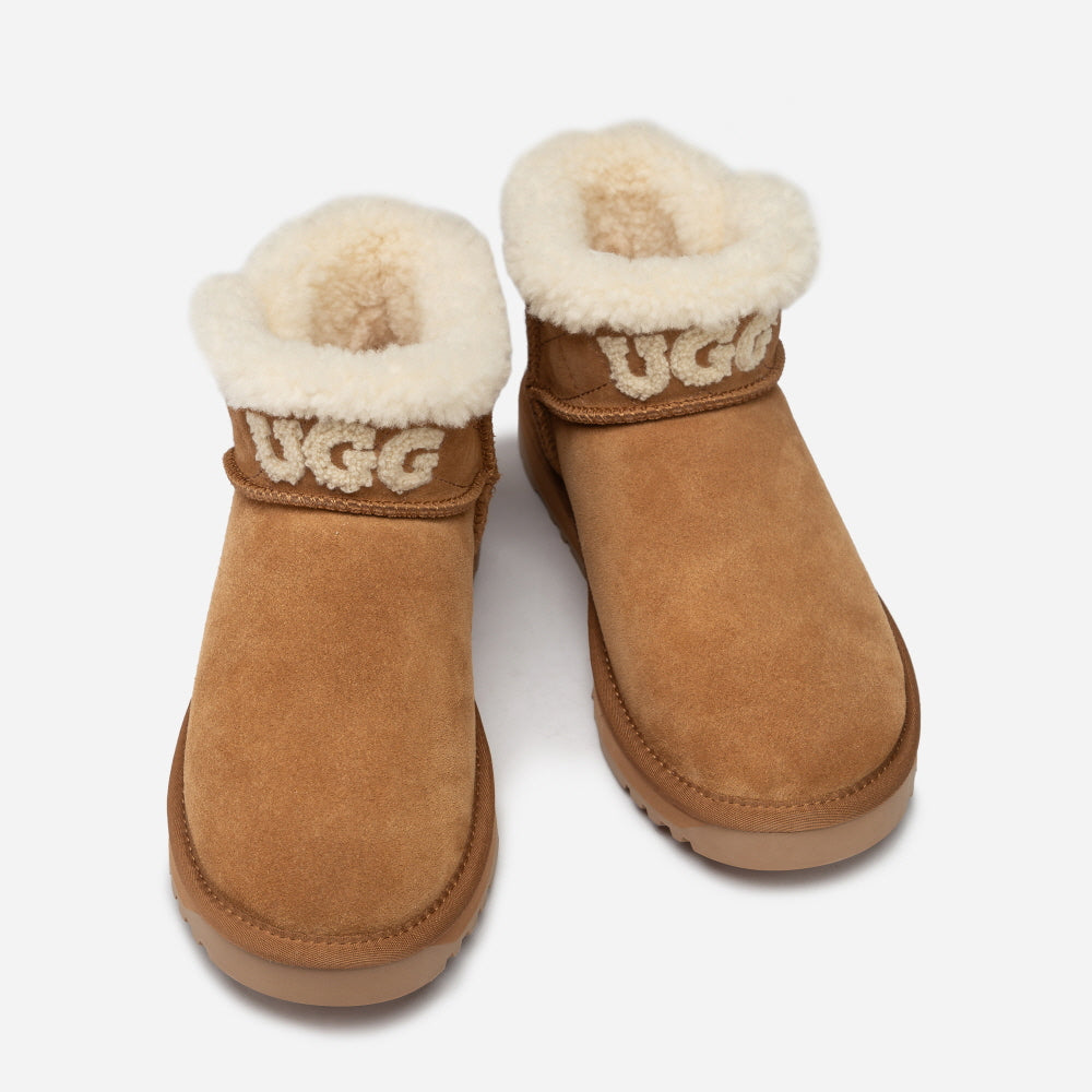 BONDI MATELASSÉ SHEARLING ULTRA MINI BOOT OB915MU