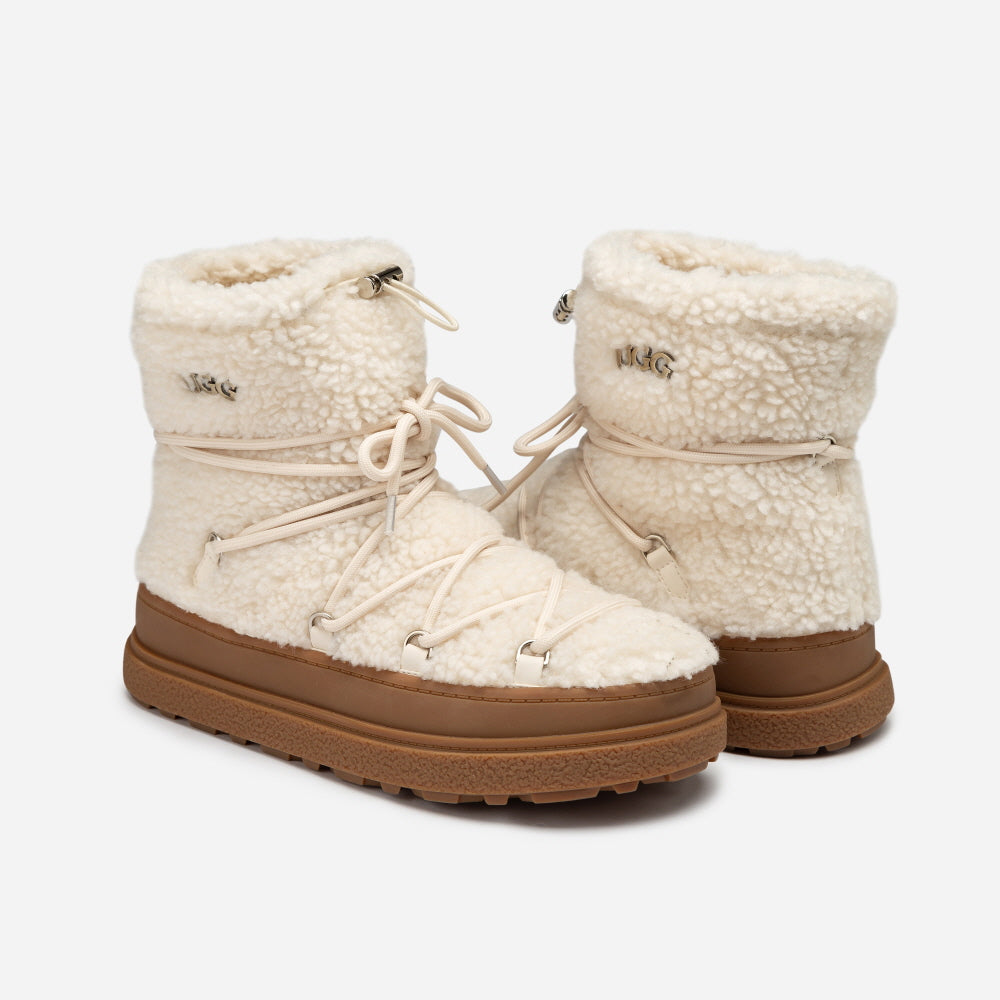 DOLORES SHEARLING LACE BOOT OZWEAR UGG OB979