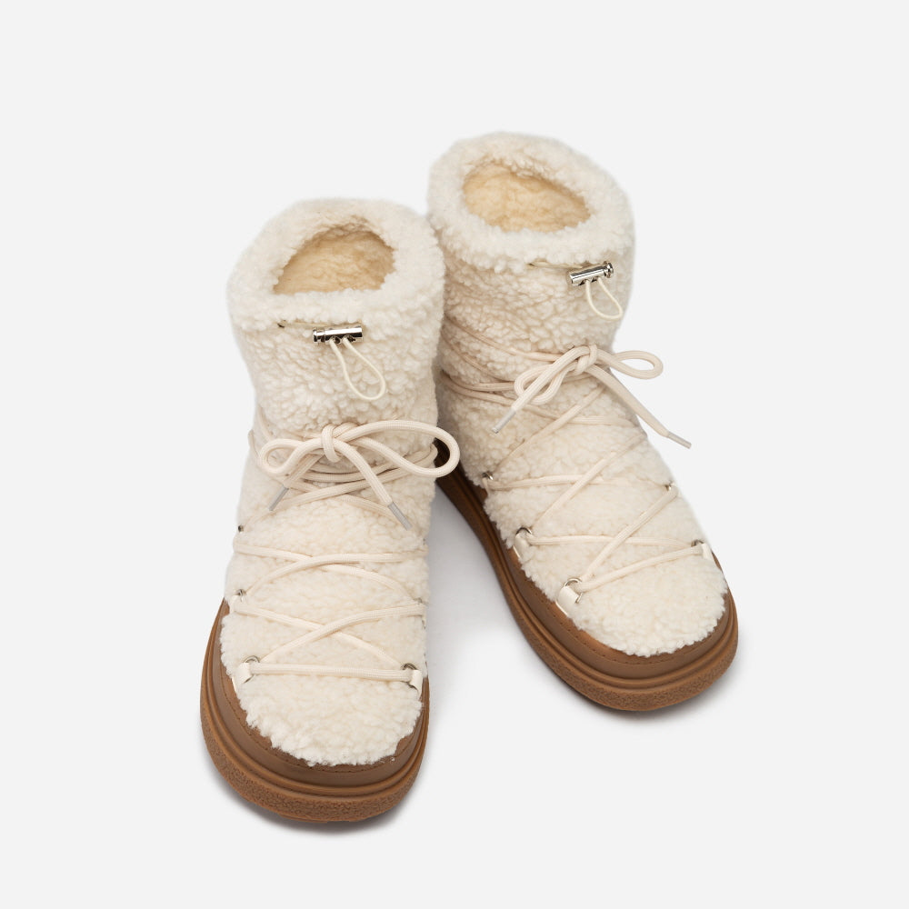 DOLORES SHEARLING LACE BOOT OZWEAR UGG OB979