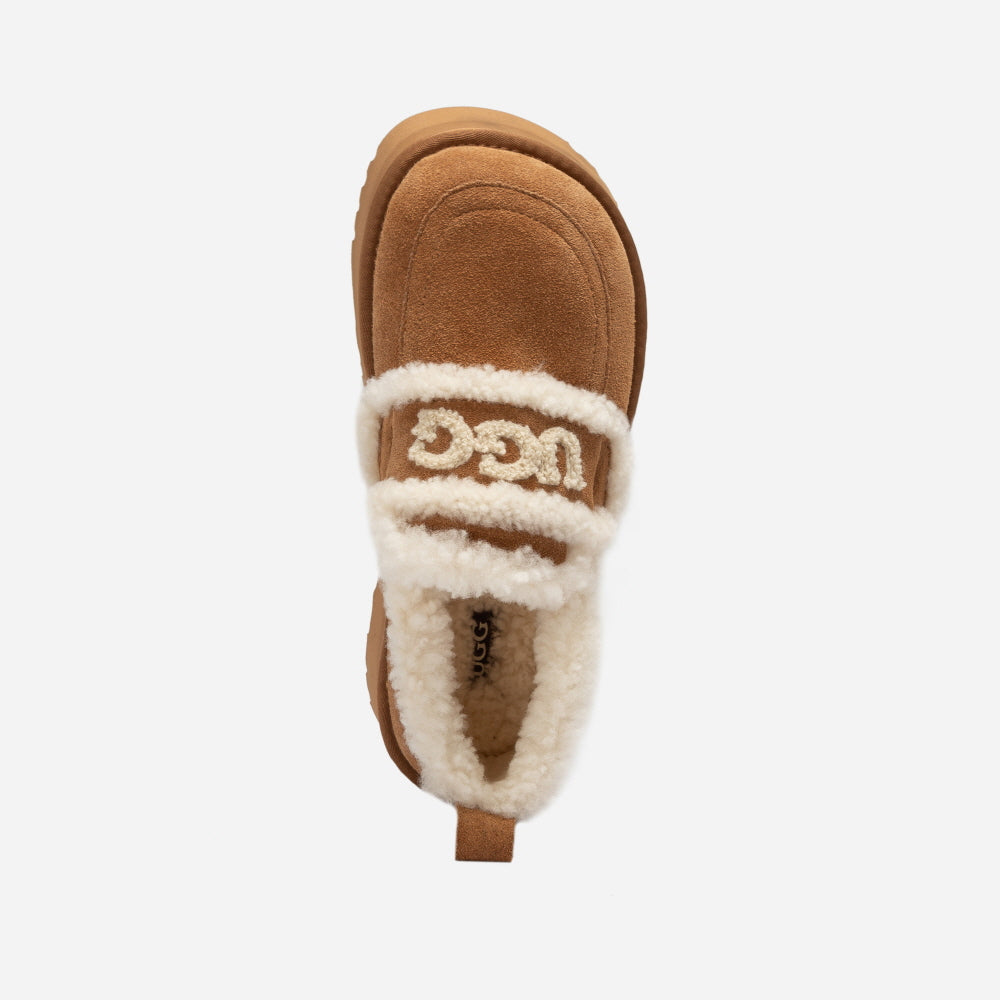 VIOLET SHEARLING PLATFORM LOAFER OZWEAR UGG OB939P
