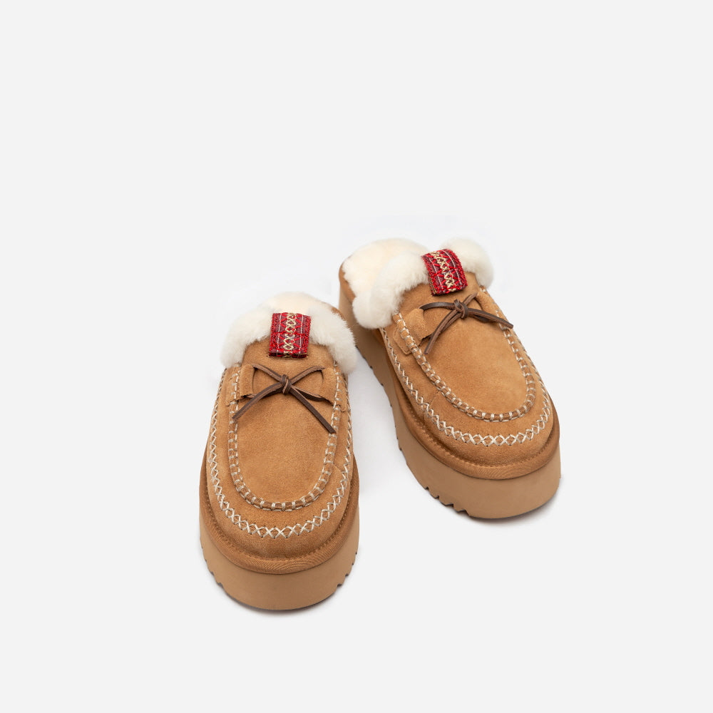 LETITIA PLATFORM SLIPPER (REPLACEABLE DECORATION) OZWEAR UGG OB944