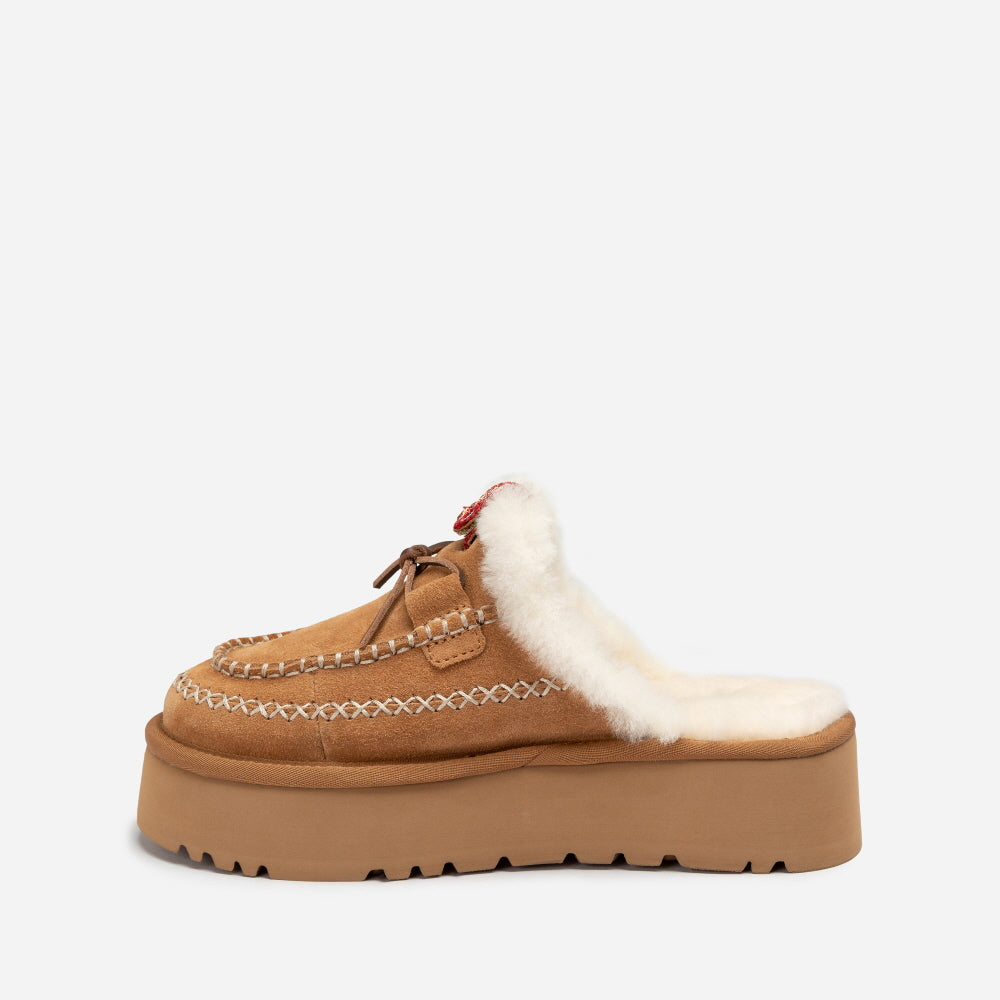 LETITIA PLATFORM SLIPPER (REPLACEABLE DECORATION) OZWEAR UGG OB944