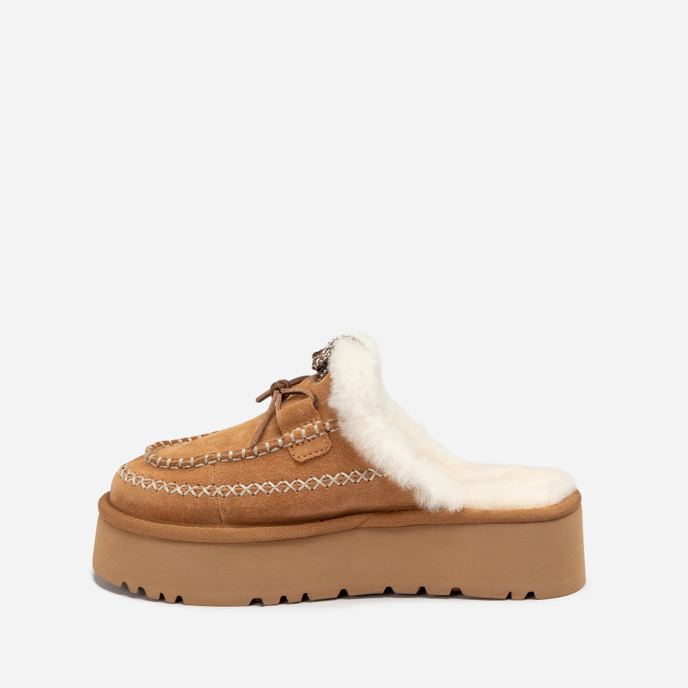 LETITIA PLATFORM SLIPPER (REPLACEABLE DECORATION) OZWEAR UGG OB944