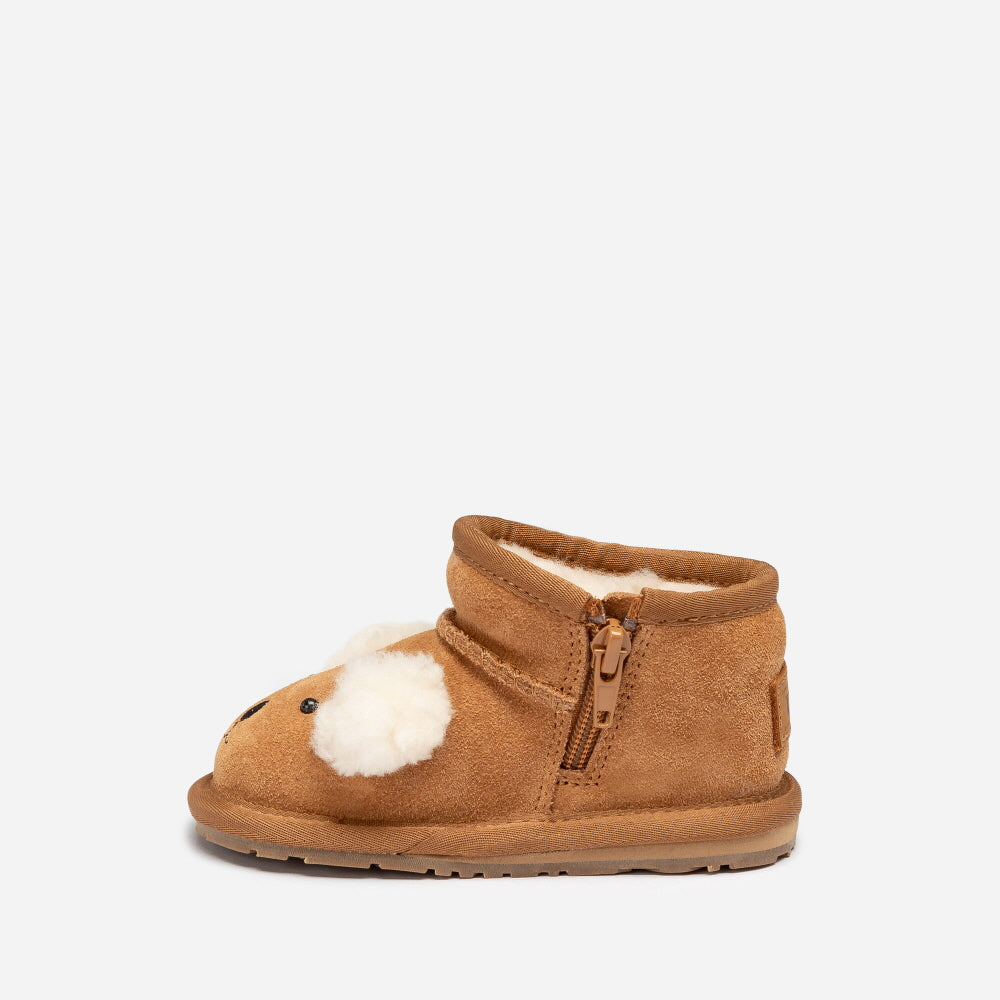 KIDS KOALA WALKER ZIP BOOTS OZWEAR UGG OB993