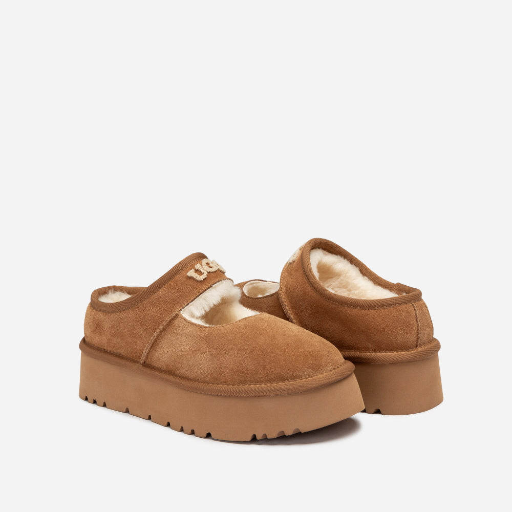 MARY JANE EMB LOGO PLATFORM OZWEAR UGG OB1000
