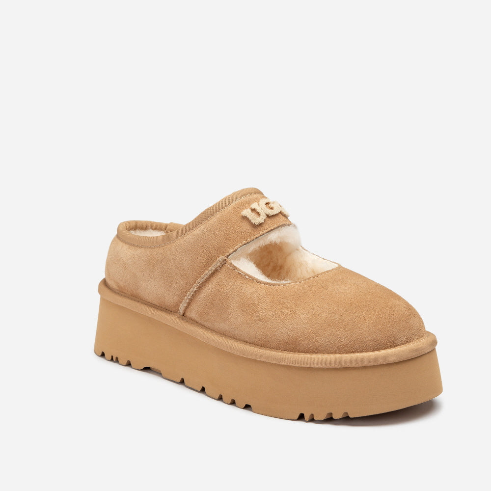 MARY JANE EMB LOGO PLATFORM OZWEAR UGG OB1000