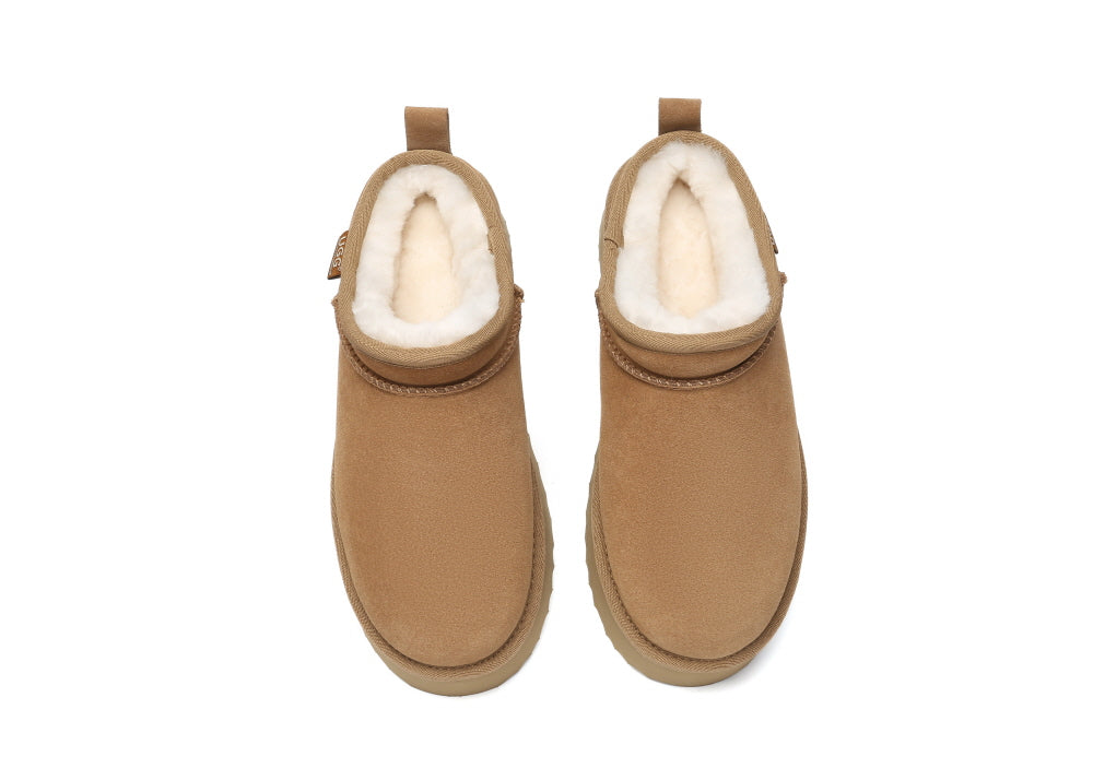 NANO CLASSIC PLATFORM ANKLE MINI BOOTS ASUGG AS3090