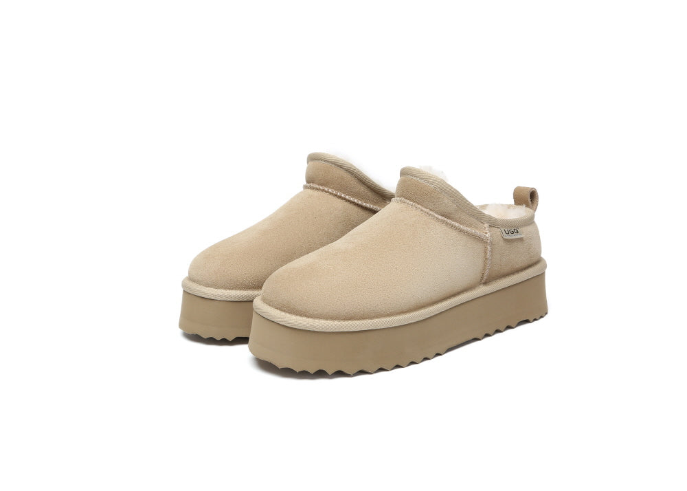 NANO CLASSIC PLATFORM ANKLE MINI BOOTS ASUGG AS3090