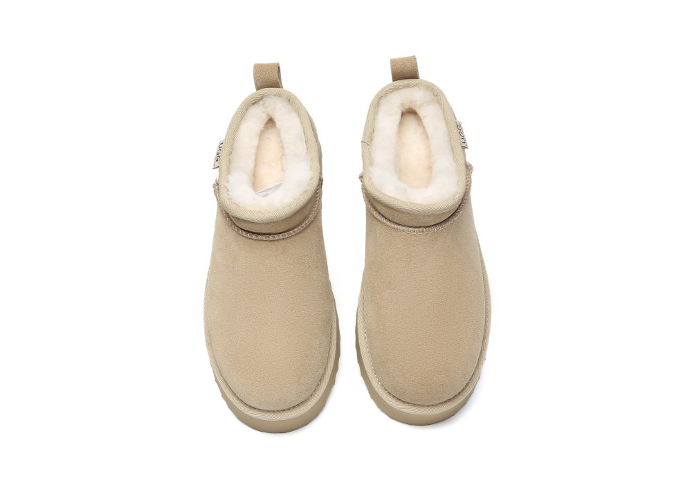 NANO CLASSIC PLATFORM ANKLE MINI BOOTS ASUGG AS3090