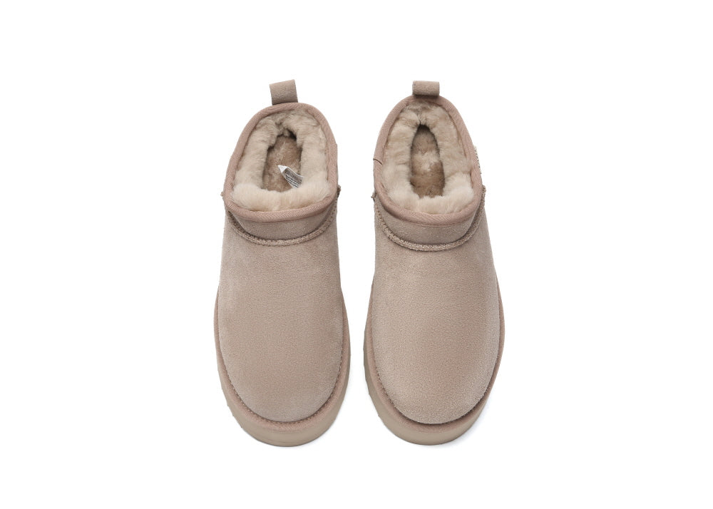 NANO CLASSIC PLATFORM ANKLE MINI BOOTS ASUGG AS3090