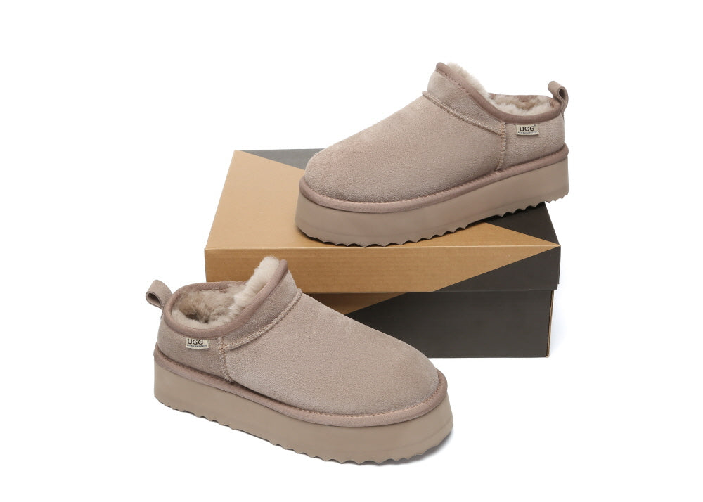 NANO CLASSIC PLATFORM ANKLE MINI BOOTS ASUGG AS3090