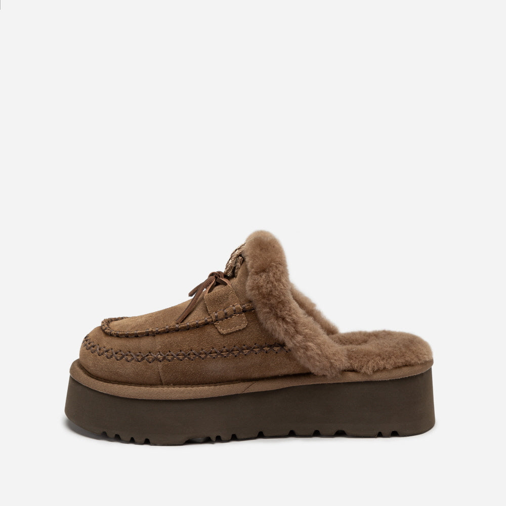 LETITIA PLATFORM SLIPPER (REPLACEABLE DECORATION) OZWEAR UGG OB944