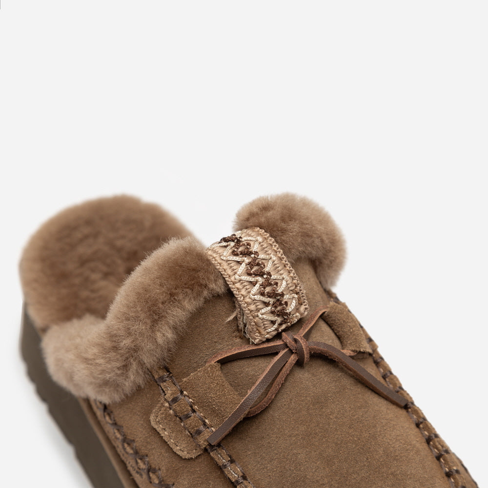 LETITIA PLATFORM SLIPPER (REPLACEABLE DECORATION) OZWEAR UGG OB944