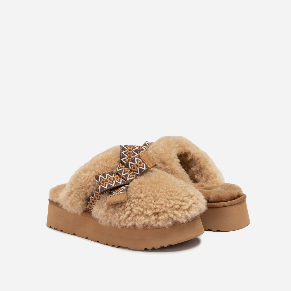 CEMILA SHEARLING PLATFORM SLIPPER OZWEAR UGG OB955
