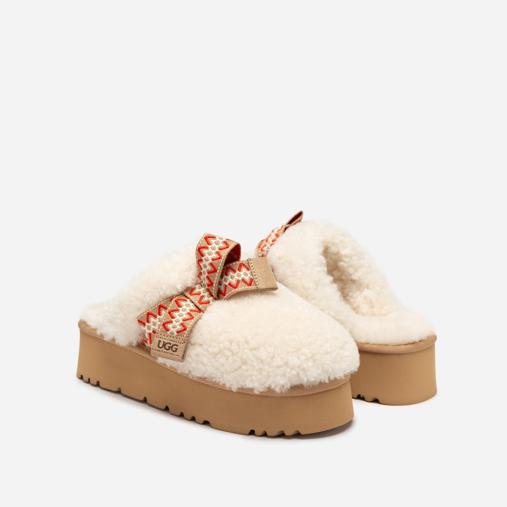 CEMILA SHEARLING PLATFORM SLIPPER OZWEAR UGG OB955