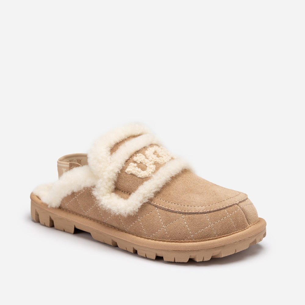 VIOLET MATELASSÉ SHEARLING SLIPPER(DETACHABLE  FEATURE) OZWEAR UGG OB938MD