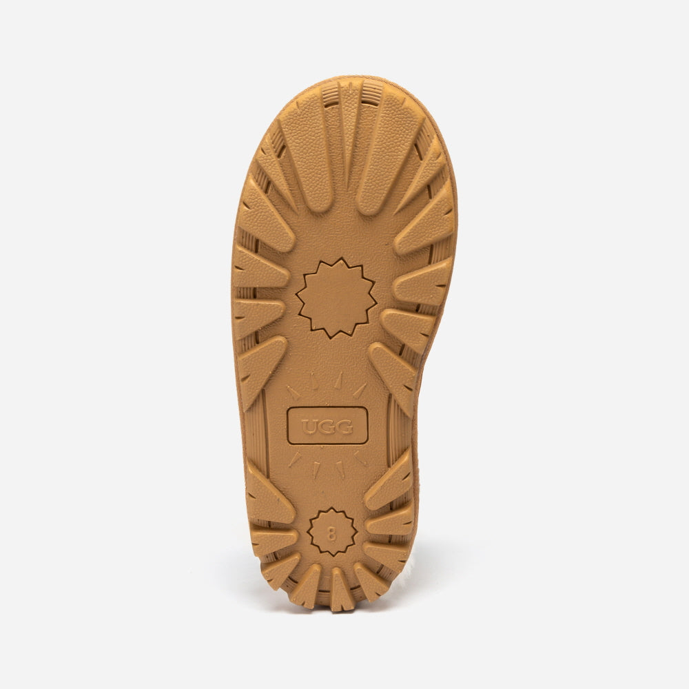 COQUETTE EMB LOGO SLIPPER (ELASTIC LOGO & WOOL STRAP) OZWEAR UGG OB114DE